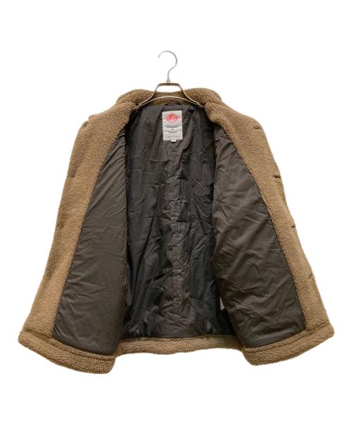 DANTON（ダントン）DANTON (ダントン) ライトボア 中綿カバーオール ブラウン サイズ:Mの古着・服飾アイテム