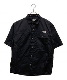 THE NORTH FACE（ザ ノース フェイス）の古着「ショートスリーブヌプシシャツ」｜ブラック