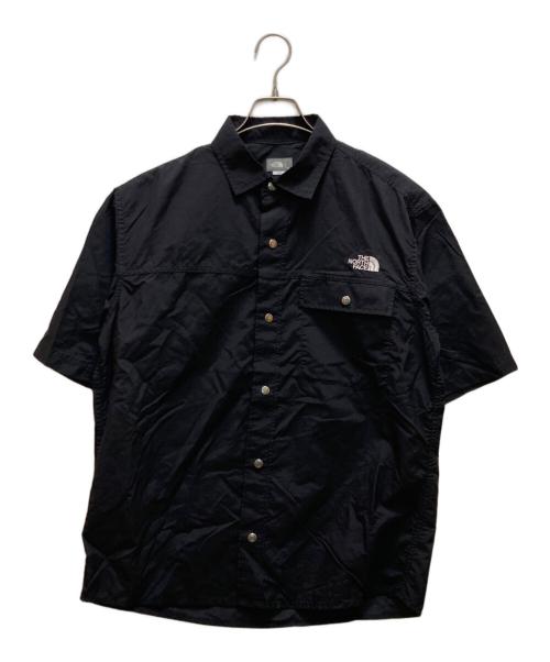 THE NORTH FACE（ザ ノース フェイス）THE NORTH FACE (ザ ノース フェイス) ショートスリーブヌプシシャツ ブラック サイズ:Ｍの古着・服飾アイテム