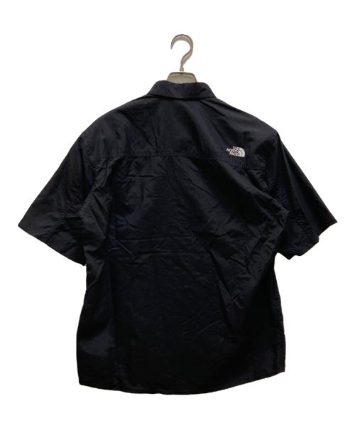 THE NORTH FACE（ザ ノース フェイス）THE NORTH FACE (ザ ノース フェイス) ショートスリーブヌプシシャツ ブラック サイズ:Ｍの古着・服飾アイテム