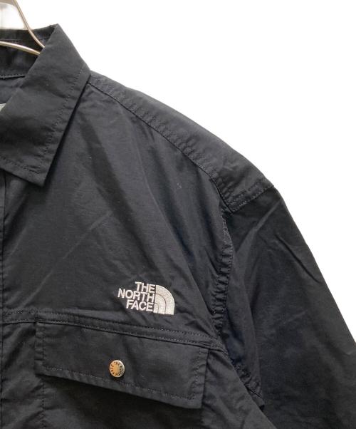 THE NORTH FACE（ザ ノース フェイス）THE NORTH FACE (ザ ノース フェイス) ショートスリーブヌプシシャツ ブラック サイズ:Ｍの古着・服飾アイテム