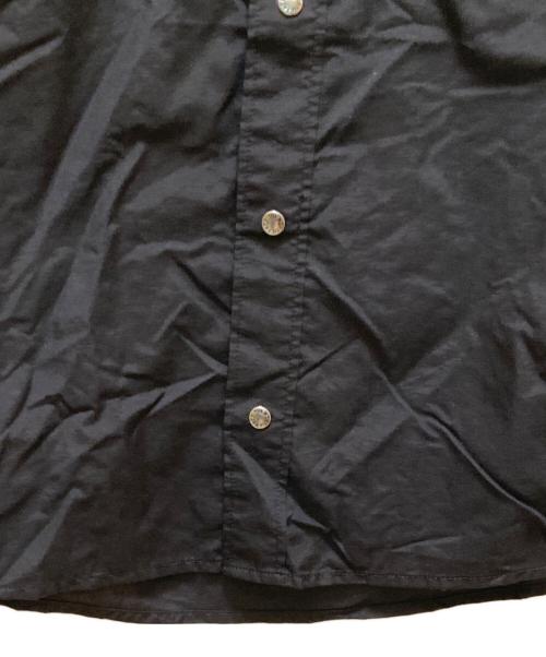 THE NORTH FACE（ザ ノース フェイス）THE NORTH FACE (ザ ノース フェイス) ショートスリーブヌプシシャツ ブラック サイズ:Ｍの古着・服飾アイテム