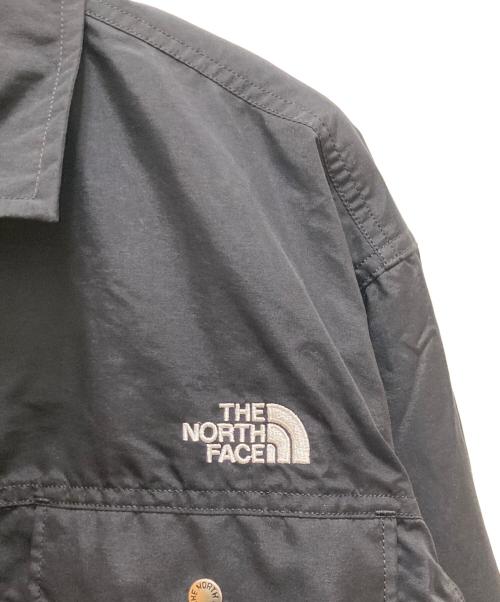 THE NORTH FACE（ザ ノース フェイス）THE NORTH FACE (ザ ノース フェイス) ロングスリーブ ヌプシ シャツ ブラック サイズ:Ｍ 未使用品の古着・服飾アイテム