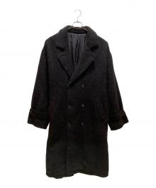 stussy（ステューシー）の古着「モヘヤトレンチコート」｜ブラック
