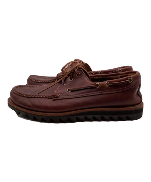 RUSSELL MOCCASIN（ラッセルモカシン）RUSSELL MOCCASIN (ラッセルモカシン) セネカ シャークソール モカシンシューズ ブラウン サイズ:９Eの古着・服飾アイテム