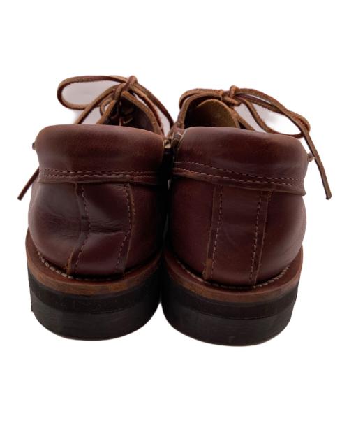 RUSSELL MOCCASIN（ラッセルモカシン）RUSSELL MOCCASIN (ラッセルモカシン) セネカ シャークソール モカシンシューズ ブラウン サイズ:９Eの古着・服飾アイテム
