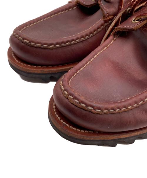 RUSSELL MOCCASIN（ラッセルモカシン）RUSSELL MOCCASIN (ラッセルモカシン) セネカ シャークソール モカシンシューズ ブラウン サイズ:９Eの古着・服飾アイテム