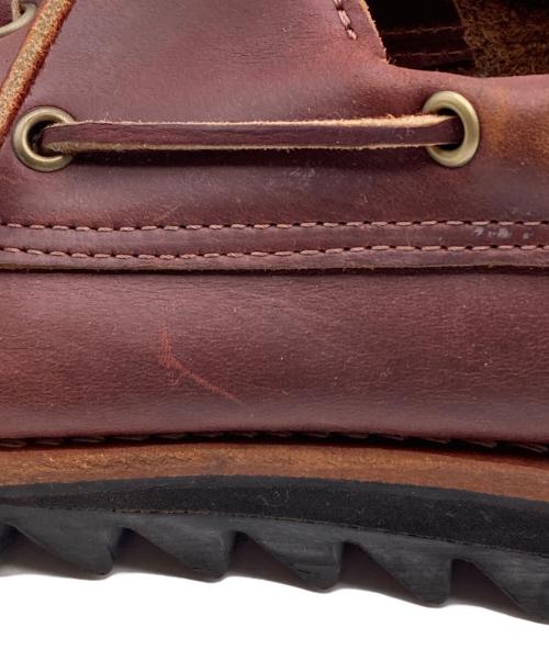 RUSSELL MOCCASIN（ラッセルモカシン）RUSSELL MOCCASIN (ラッセルモカシン) セネカ シャークソール モカシンシューズ ブラウン サイズ:９Eの古着・服飾アイテム