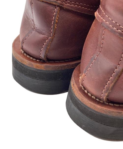 RUSSELL MOCCASIN（ラッセルモカシン）RUSSELL MOCCASIN (ラッセルモカシン) セネカ シャークソール モカシンシューズ ブラウン サイズ:９Eの古着・服飾アイテム