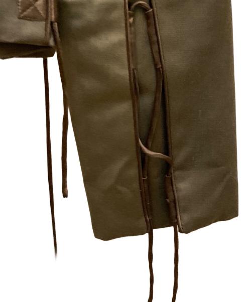 GUCCI（グッチ）GUCCI (グッチ) サイドレースアップジャケット カーキ サイズ:４０の古着・服飾アイテム