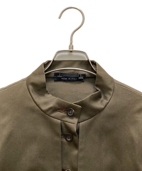 GUCCI（グッチ）GUCCI (グッチ) サイドレースアップジャケット カーキ サイズ:４０の古着・服飾アイテム