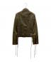 GUCCI (グッチ) サイドレースアップジャケット カーキ サイズ:４０：40000円
