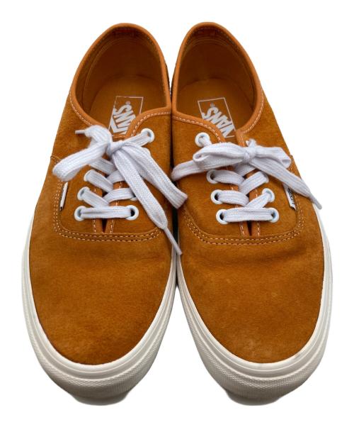 VANS（ヴァンズ）VANS (ヴァンズ) オーセンティック スウェードローカットスニーカー オレンジ サイズ:２７の古着・服飾アイテム
