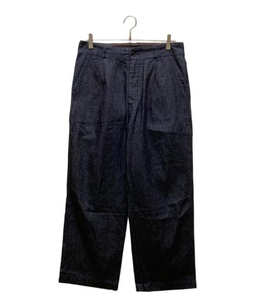 confect（コンフェクト）confect (コンフェクト) C/Lデニム ワークトラウザーズパンツ インディゴ サイズ:３の古着・服飾アイテム