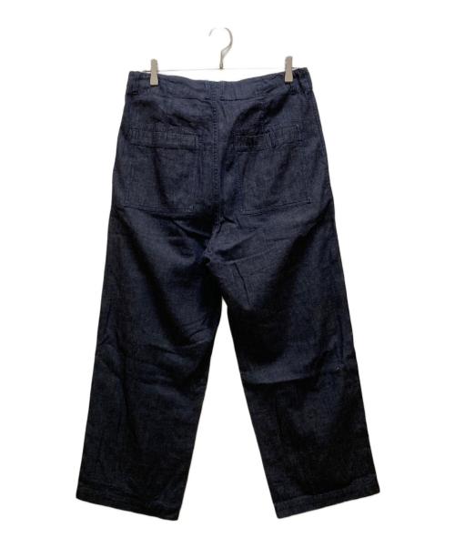 confect（コンフェクト）confect (コンフェクト) C/Lデニム ワークトラウザーズパンツ インディゴ サイズ:３の古着・服飾アイテム