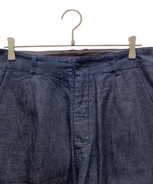 confect（コンフェクト）confect (コンフェクト) C/Lデニム ワークトラウザーズパンツ インディゴ サイズ:３の古着・服飾アイテム