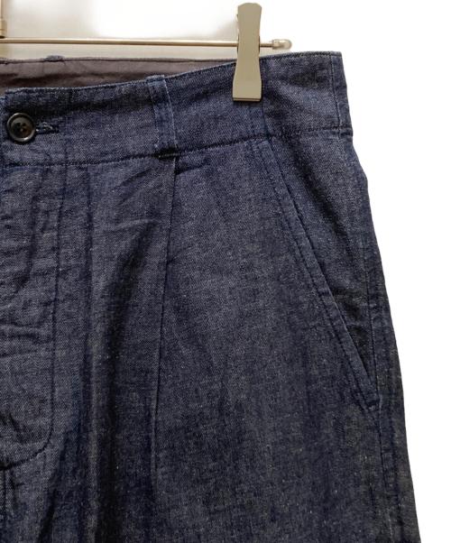 confect（コンフェクト）confect (コンフェクト) C/Lデニム ワークトラウザーズパンツ インディゴ サイズ:３の古着・服飾アイテム