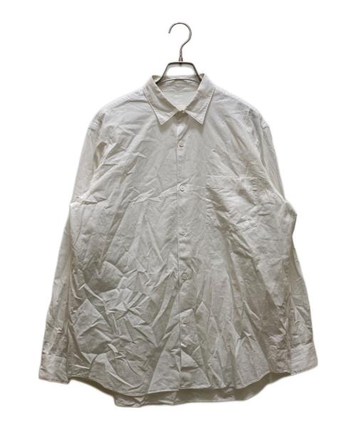 COMOLI（コモリ）COMOLI (コモリ) レギュラーカラーコモリシャツ ホワイト サイズ:２の古着・服飾アイテム