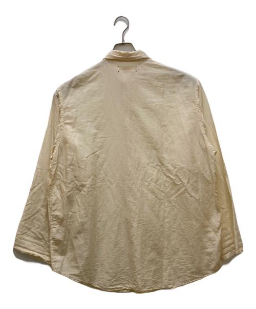 barbell object（バーベルオブジェクト）barbell object (バーベルオブジェクト) シルク混シャツ ベージュ サイズ:2の古着・服飾アイテム