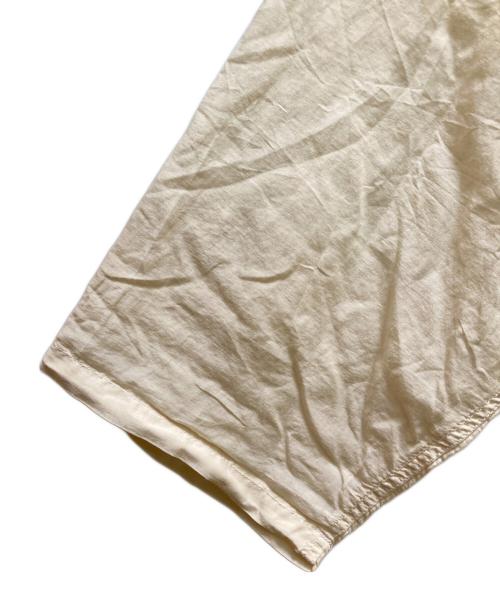 barbell object（バーベルオブジェクト）barbell object (バーベルオブジェクト) シルク混シャツ ベージュ サイズ:2の古着・服飾アイテム