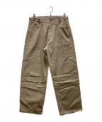 shiunシウン）の古着「HERITAGE WORK TROUSER」｜ベージュ