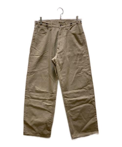 shiun（シウン）shiun (シウン) HERITAGE WORK TROUSER ベージュ サイズ:Ｓの古着・服飾アイテム