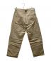 shiun (シウン) HERITAGE WORK TROUSER ベージュ サイズ:Ｓ：7000円