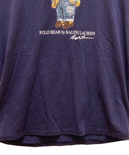 POLO RALPH LAUREN（ポロ・ラルフローレン）POLO RALPH LAUREN (ポロ・ラルフローレン) ポロベアTシャツ ネイビー サイズ:Lの古着・服飾アイテム