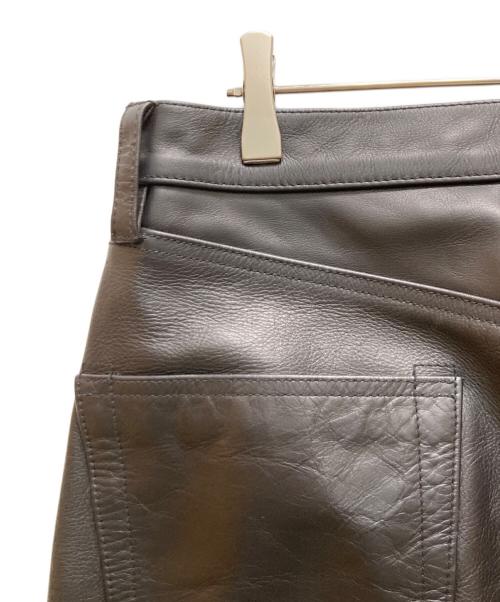 Schott（ショット）Schott (ショット) LOT.025 LEATHER PANTS ブラック サイズ:３２の古着・服飾アイテム