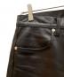 中古・古着 Schott (ショット) LOT.025 LEATHER PANTS ブラック サイズ:３２：30000円