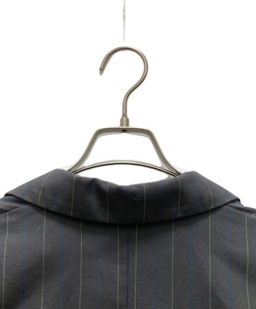 Ameri（アメリ）AMERI (アメリ) DEFORMATION PINSTRIPE JACKET グリーン サイズ:Ｓの古着・服飾アイテム