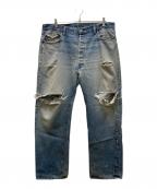 LEVI'Sリーバイス）の古着「ヴィンテージ 501デニムパンツ」｜インディゴ