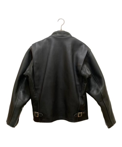 Schott（ショット）Schott (ショット) 641 ボアライナー付シングルラーダースジャケット ブラック サイズ:40の古着・服飾アイテム