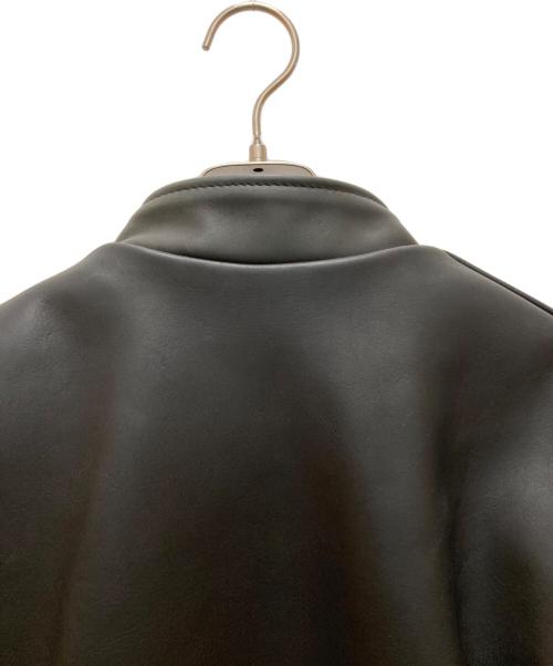 Schott（ショット）Schott (ショット) 641 ボアライナー付シングルラーダースジャケット ブラック サイズ:40の古着・服飾アイテム