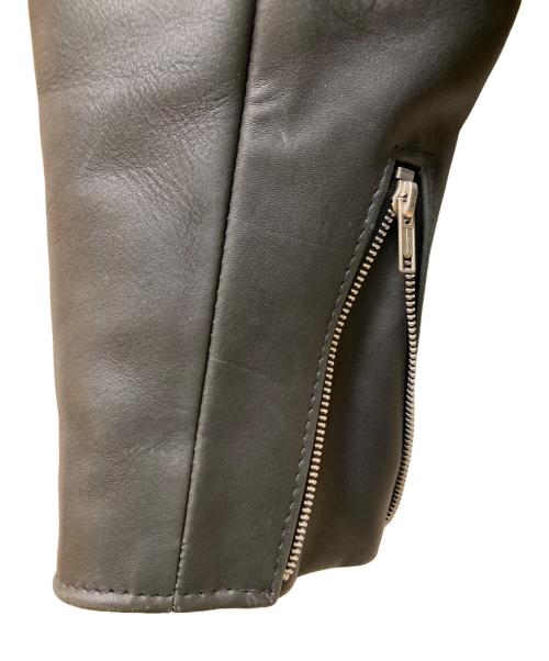 Schott（ショット）Schott (ショット) 641 ボアライナー付シングルラーダースジャケット ブラック サイズ:40の古着・服飾アイテム