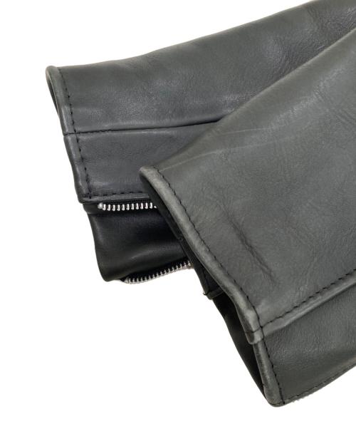 Schott（ショット）Schott (ショット) 641 ボアライナー付シングルラーダースジャケット ブラック サイズ:40の古着・服飾アイテム
