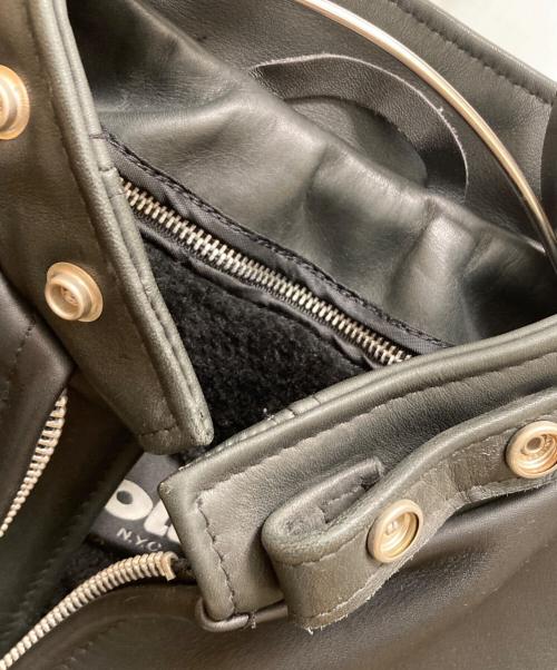 Schott（ショット）Schott (ショット) 641 ボアライナー付シングルラーダースジャケット ブラック サイズ:40の古着・服飾アイテム