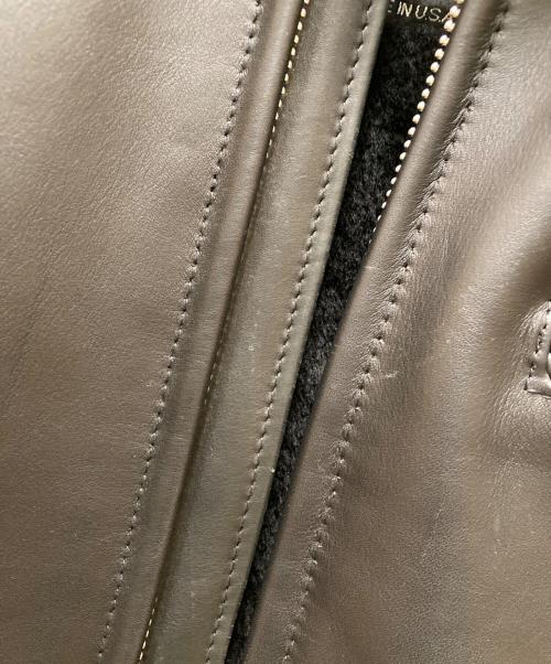 Schott（ショット）Schott (ショット) 641 ボアライナー付シングルラーダースジャケット ブラック サイズ:40の古着・服飾アイテム