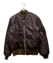 AVIREX（アヴィレックス）の古着「《VINTAGE LINE》MA-1」｜ダークブラウン
