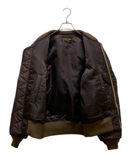 AVIREX（アヴィレックス）AVIREX (アヴィレックス) 《VINTAGE LINE》MA-1 ダークブラウン サイズ:Lの古着・服飾アイテム