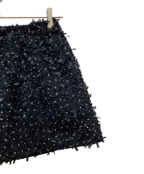 HYEON（ヘヨン）HYEON (ヘヨン) pepper mini wrap skirt/キュロット ブラック サイズ:ｓの古着・服飾アイテム