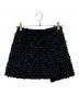 HYEON（ヘヨン）の古着「pepper mini wrap skirt/キュロット」｜ブラック
