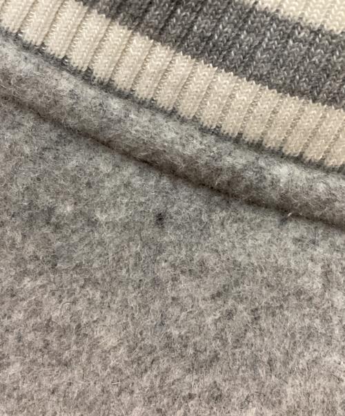 SATUR（セター）SATUR (セター) S applique wool varsity jacket グレー サイズ:ｓの古着・服飾アイテム