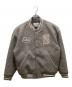 SATUR（セター）の古着「S applique wool varsity jacket」｜グレー