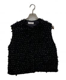 HYEON（ヘヨン）の古着「pepper gilet」｜ブラック