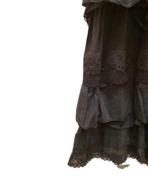 MAISON SPECIAL（メゾンスペシャル）MAISON SPECIAL (メゾンスペシャル) Multi Fabric Docking Lace Dress ブラック サイズ:ＦＲＥＥの古着・服飾アイテム