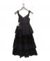 MAISON SPECIAL（メゾンスペシャル）の古着「Multi Fabric Docking Lace Dress」｜ブラック