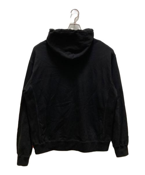 THE BLACK EYE PATCH（ブラックアイパッチ）THE BLACK EYE PATCH (ブラックアイパッチ) ロゴプリント プルオーバーパーカー ブラック サイズ:Lの古着・服飾アイテム