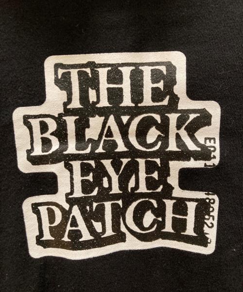 THE BLACK EYE PATCH（ブラックアイパッチ）THE BLACK EYE PATCH (ブラックアイパッチ) ロゴプリント プルオーバーパーカー ブラック サイズ:Lの古着・服飾アイテム