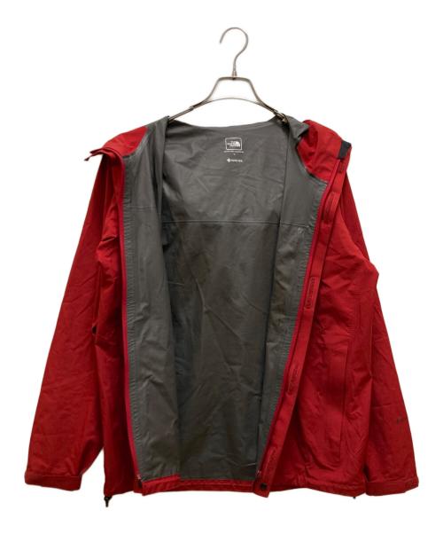 THE NORTH FACE（ザ ノース フェイス）THE NORTH FACE (ザ ノース フェイス) クラウドジャケット レッド サイズ:Lの古着・服飾アイテム
